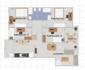Im�genes del piso a compartir