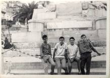 Alfonso, Salvador, Berto y Gustavo