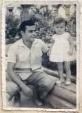 MANUEL DEL VALLE CON SU HIJA CARMEN
