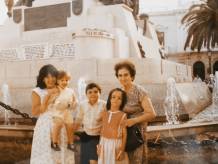 Jos Javier Caldern. Familia. 2 aos